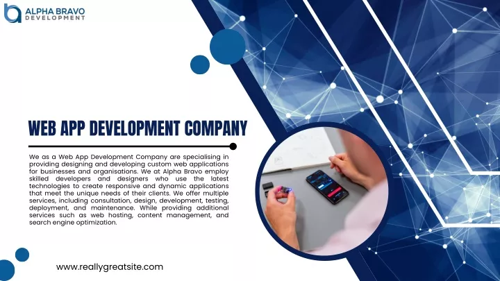 web app development company