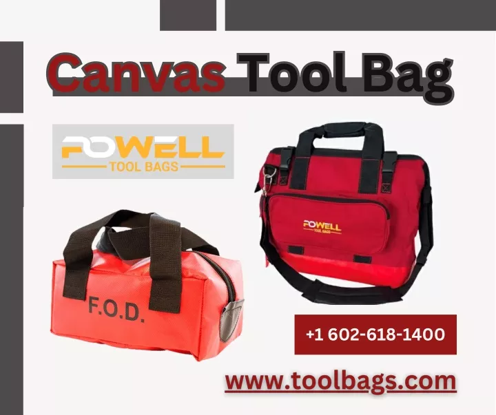 canvas tool bag canvas tool bag