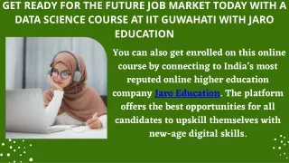 get ready for the future job market today with