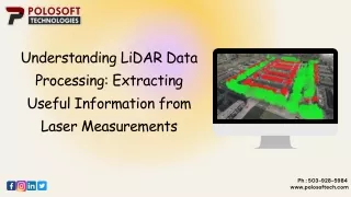Understanding LiDAR Data Processing Extracting Useful Information from Laser Measurements