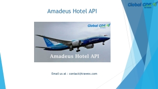 amadeus hotel api