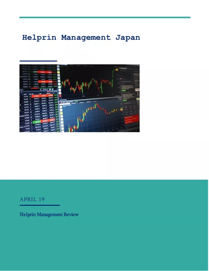 helprin management japan