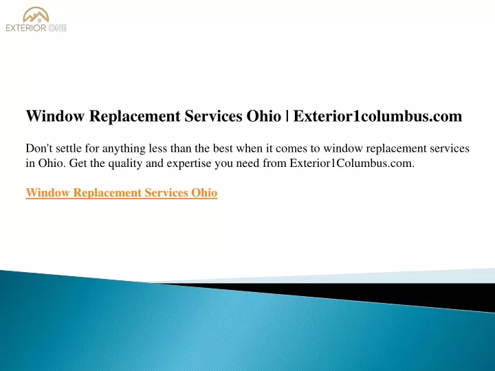 window replacement services ohio