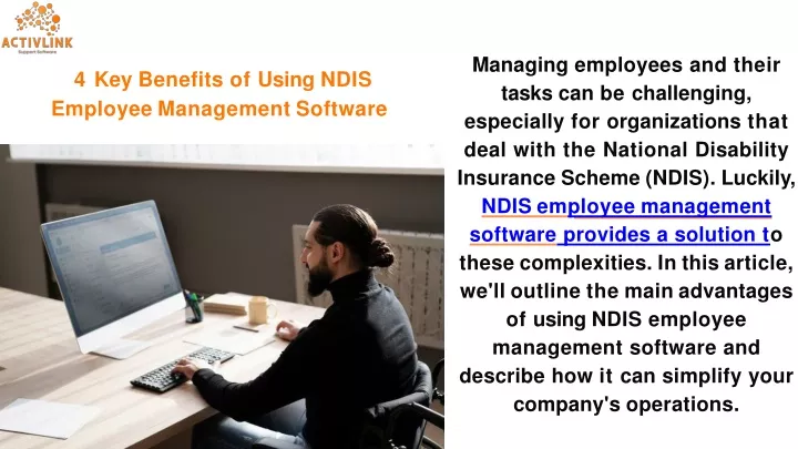4 key benefits of using ndis employee management software