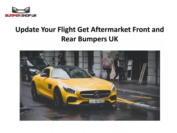 update your flight get aftermarket front and rear