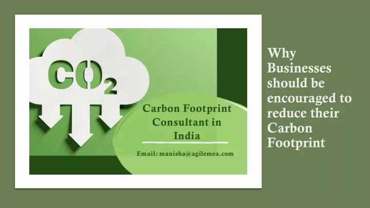 why businesses should be encouraged to reduce their carbon footprint