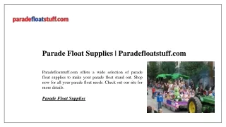 parade float supplies paradefloatstuff com