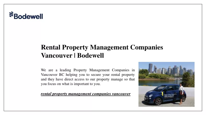 rental property management companies vancouver