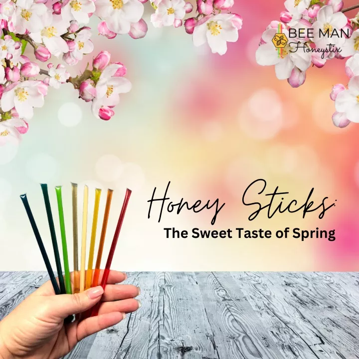 honey sticks the sweet taste of spring