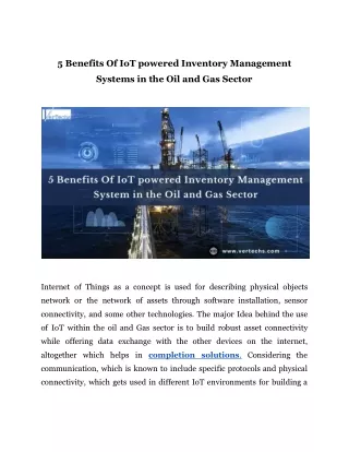 5 benefits of iot powered inventory management