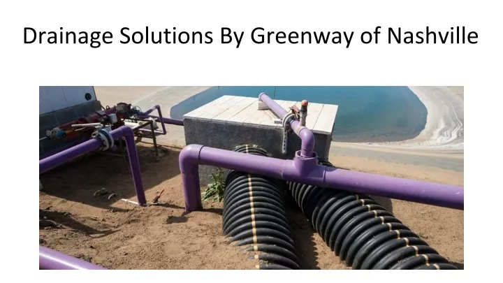 drainage solutions by greenway of nashville