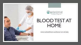 blood test at home