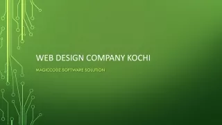 Web Design Company Kochi