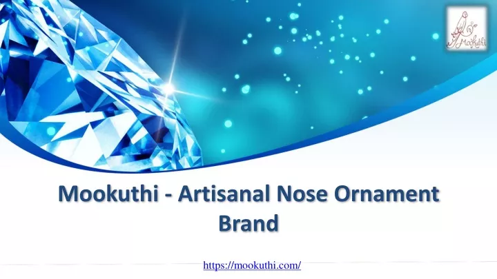 mookuthi artisanal nose ornament brand