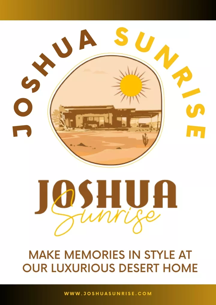 joshu a sun r i s e