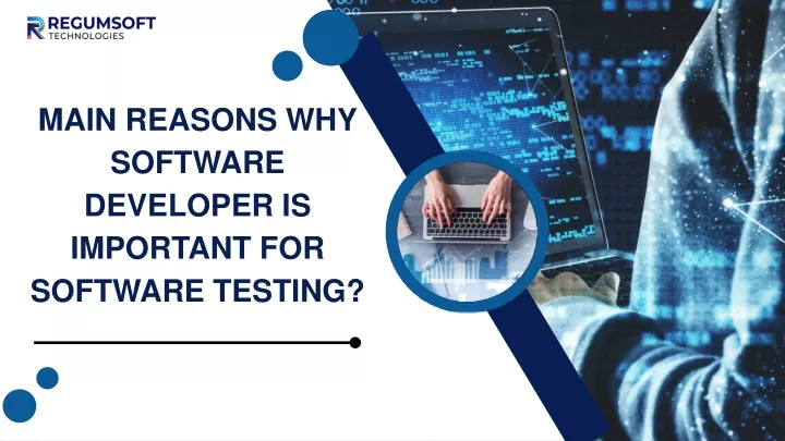 main reasons why software developer is important