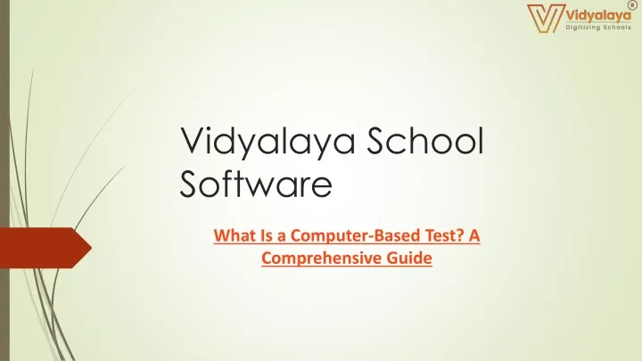 vidyalaya school software