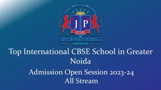 Best International CBSE School in Greater Noida