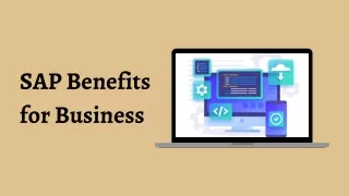 SAP Benefits for Business