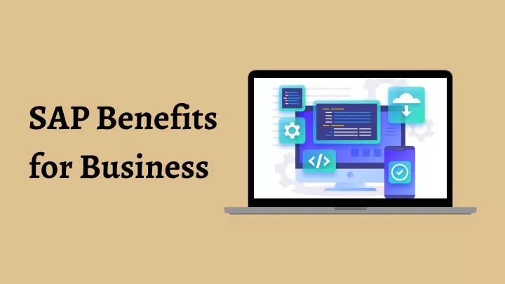 sap benefits for business