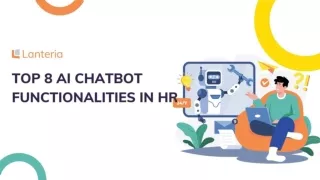 Top 8 AI Chatbot Functionalities in HR.