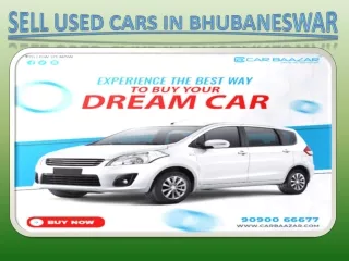 Sell Used Cars in Bhubaneswar