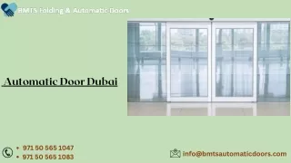 _Automatic Door Dubai