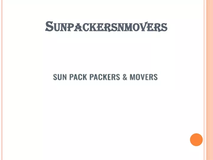 sunpackersnmovers