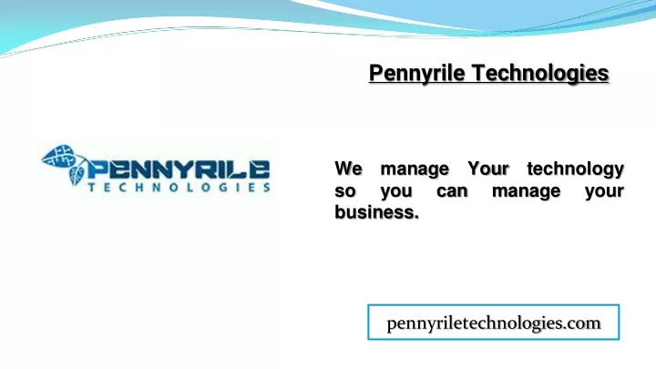 pennyrile technologies