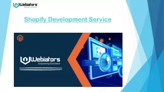 shopify development service
