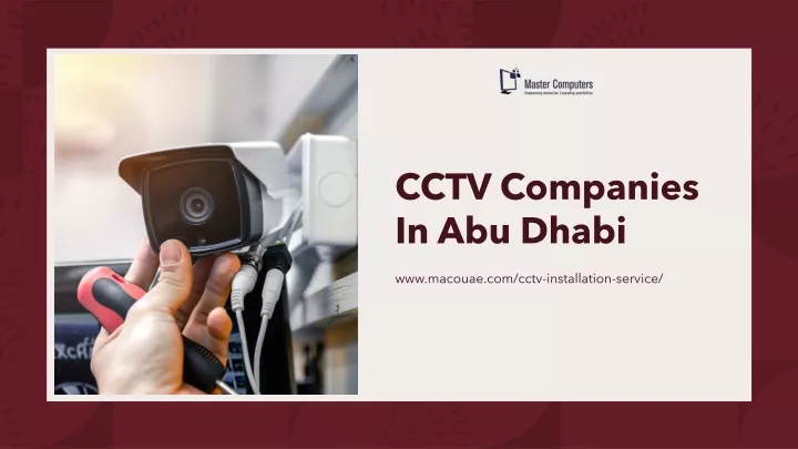 cctv companies in abu dhabi