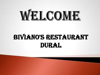 welcome