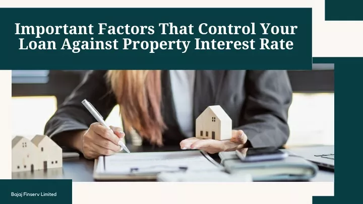 important factors that control your loan against