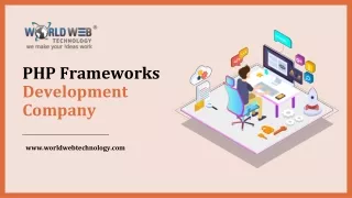 php frameworks development company