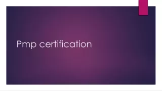 pmp certification