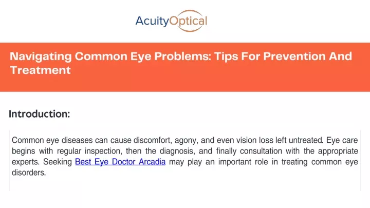 navigating common eye problems tips