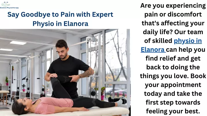 are you experiencing pain or discomfort that