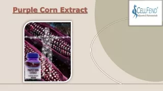 Purple Corn Extract