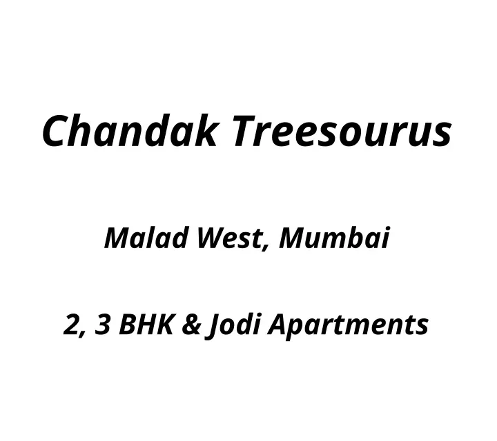 chandak treesourus