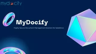 salesforce storage solution System - MyDocify