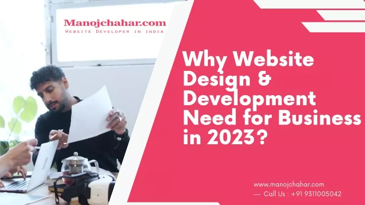 why website design development need for business