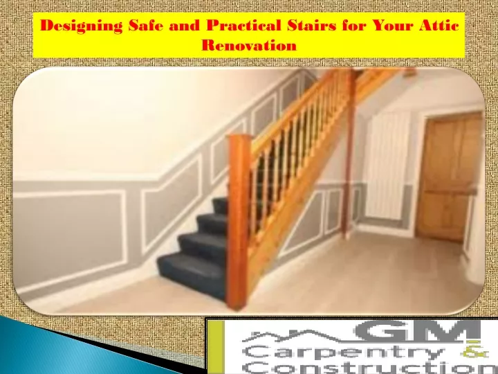 designing safe and practical stairs for your