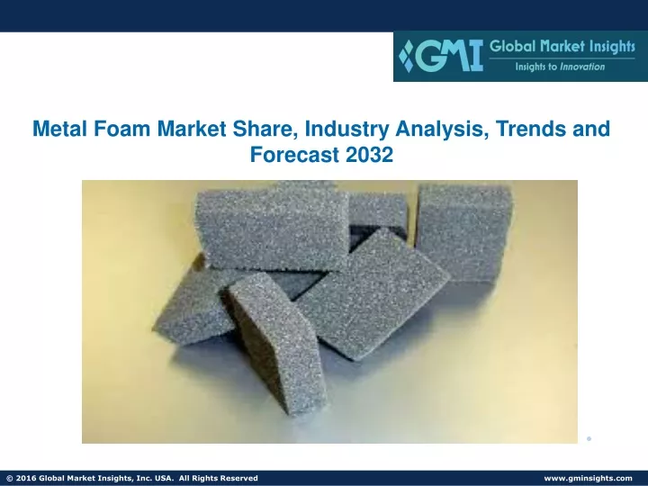 metal foam market share industry analysis trends