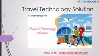 travel technology solution
