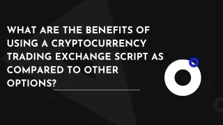 what are the benefits of using a cryptocurrency