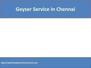 geyser service in chennai