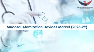 mucosal atomization devices market 2023 29
