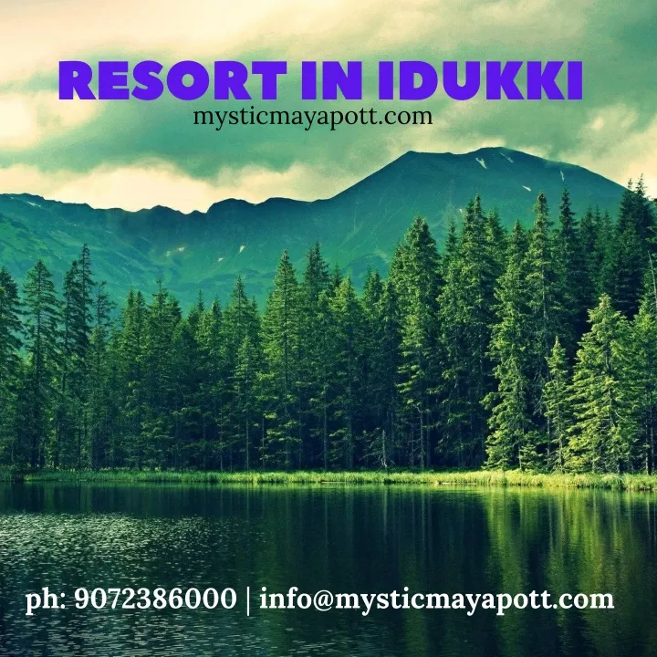 resort in idukki mysticmayapott com