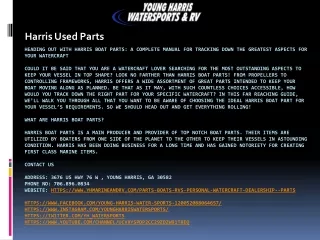 harris used parts