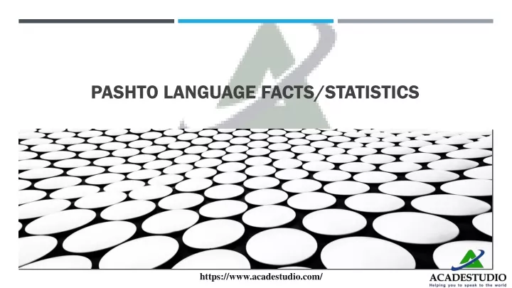 pashto language facts statistics